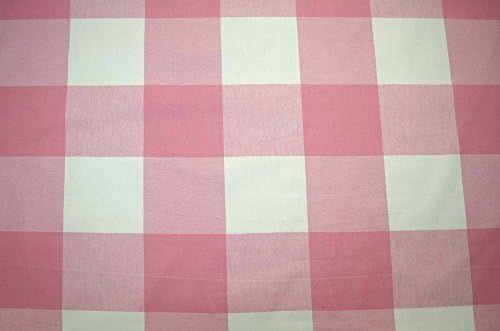 Pink Buffalo Check Strawberry Pkaufmann Fabric | Amazon (US)
