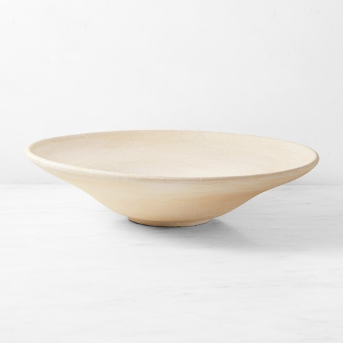 Williams Sonoma Home x Josh Young Savona Ceramic Bowl, Large, Bisque | Williams-Sonoma