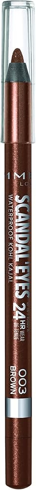 Rimmel London Scandaleyes Waterproof Gel Pencil Eyeliner, Long-Wearing, Ultra-Smooth, Smudge-Proo... | Amazon (US)