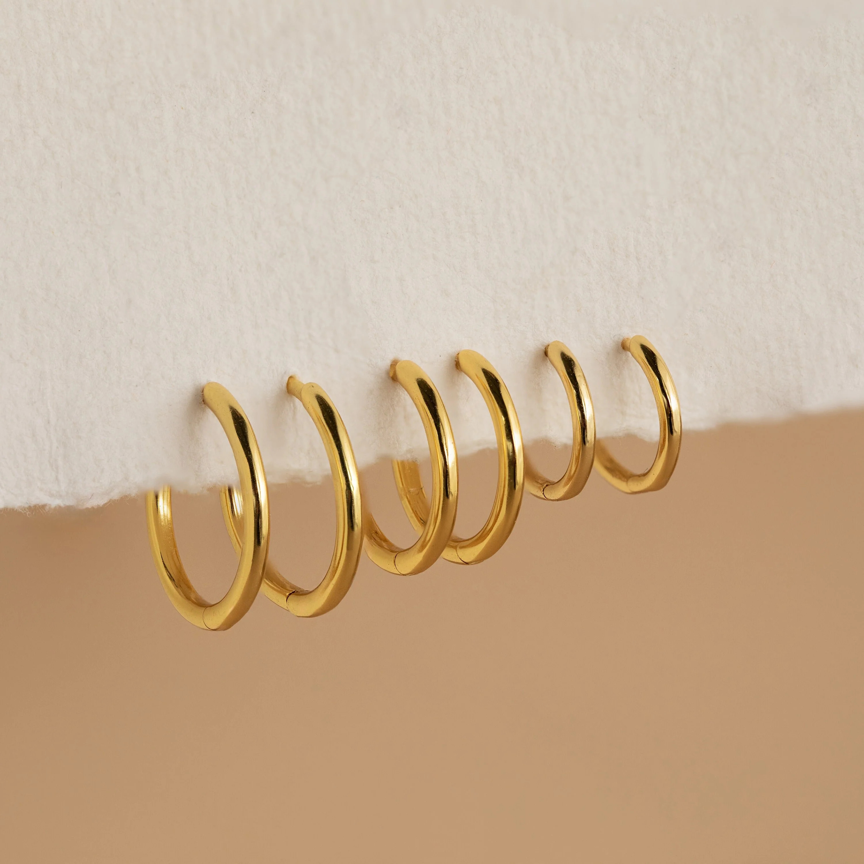 Everyday Mini Bold Stacking Hoop Earrings | Caitlyn Minimalist | Caitlyn Minimalist