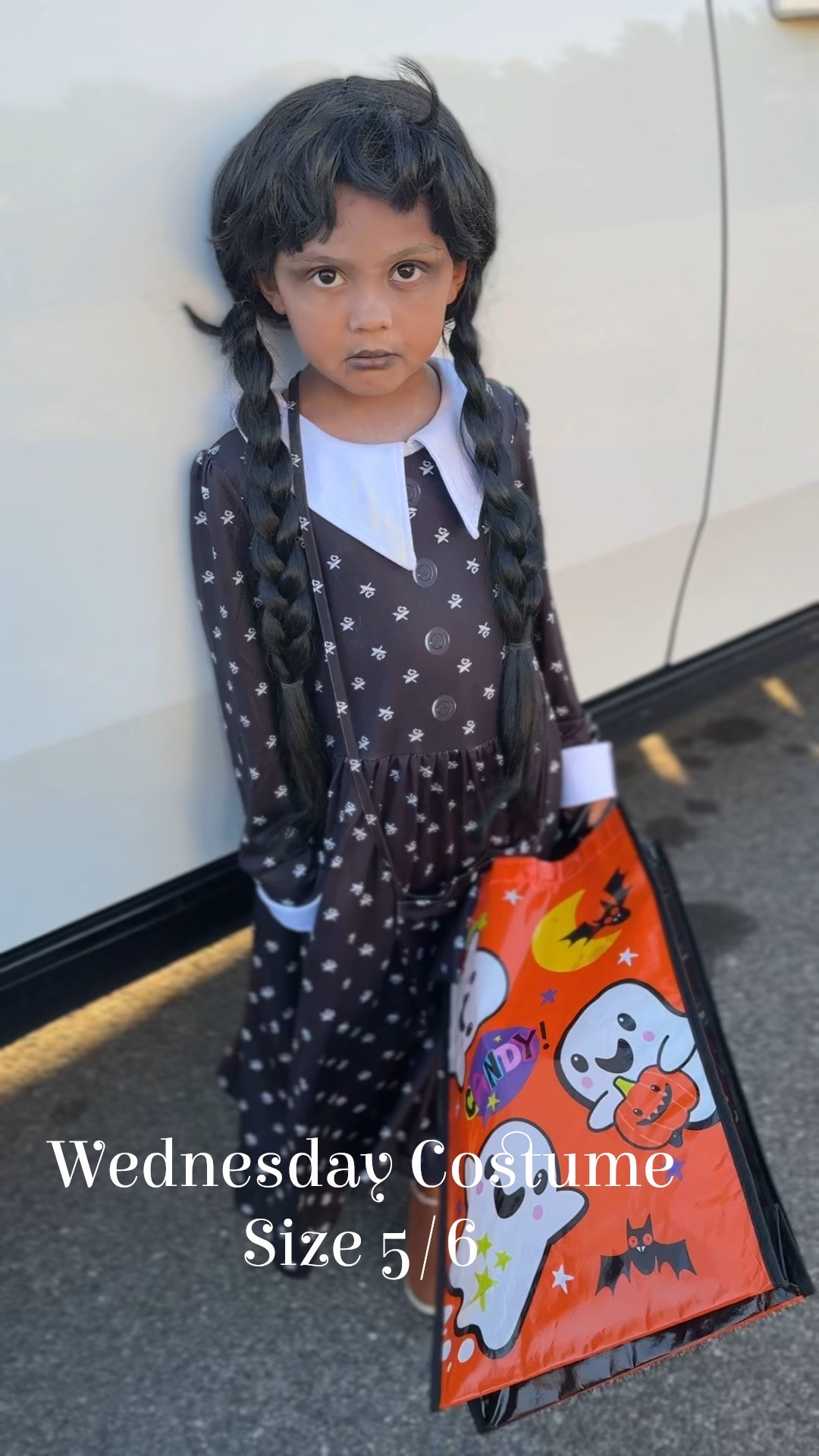 Super cute Wednesday Halloween Costume from Amazon!! My daughter rocked this!! Great quality and it can definitely be reused!! 

#halloween #costume #wednesdayadams 

#LTKSeasonal #LTKHoliday #LTKGiftGuide