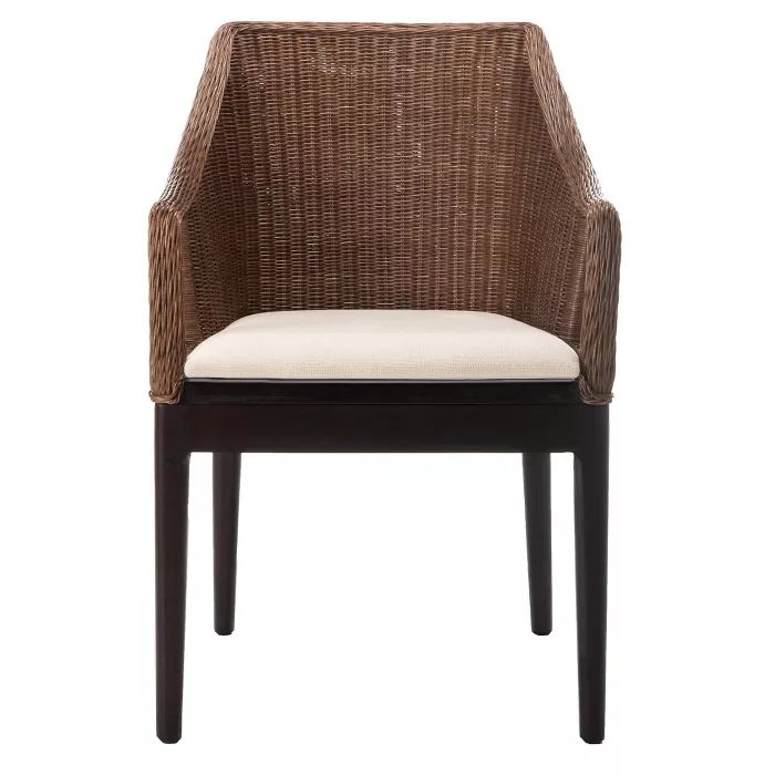 Dining Chair Wood/Brown - Safavieh | Target