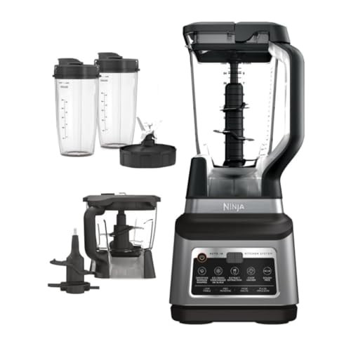 Ninja BN801 Professional Plus Kitchen System with Auto IQ, 1400 Wp - Gray (Renewed) | Amazon (US)