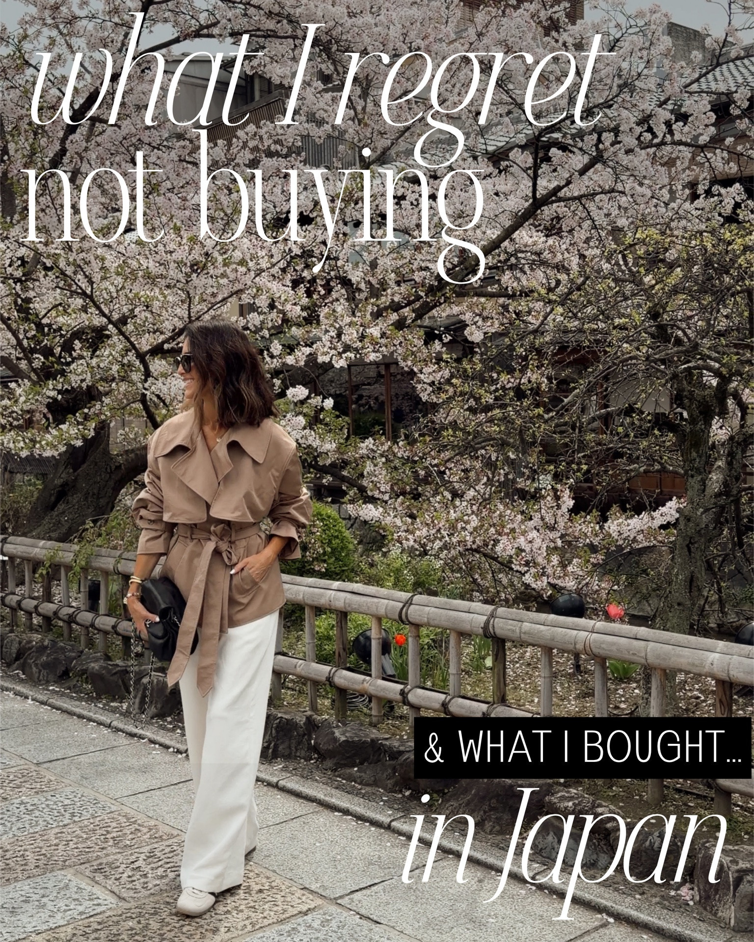 What I regret not buying & what I bought in Japan 🙌🏼❤️

The vintage shopping in Japan was definitely a highlight! See below for a list of the stores and vintage/pre-loved bags linked.

“SALAMANCA VINTAGE” this place has multiple locations in Tokyo and Kyoto. I found the most hidden gems here and actually ended up purchasing 3 bags. Pricing was more competitive here too.

“AMORE Vintage Tokyo” one of the most well known spots for vintage Chanel. There was a red vintage Chanel from the 90s that really caught my eye. 

“QOO Vintage” a beautifully curated boutique with a strong Chanel focus. I found some beautiful Chanel bags & a cosmetic bag that I regret not getting.

“RAGTAG Harajuku” more of a fashion-forward resale store with a mix of Japanese and international designers. 

“ Harajuku” multiple floors and a really wide range of luxury brands.

“2nd STREET Harajuku” bigger selection and usually some great pricing. It’s a mix of designer and more everyday pieces.

#LTKTravel #LTKSeasonal #LTKstorytime