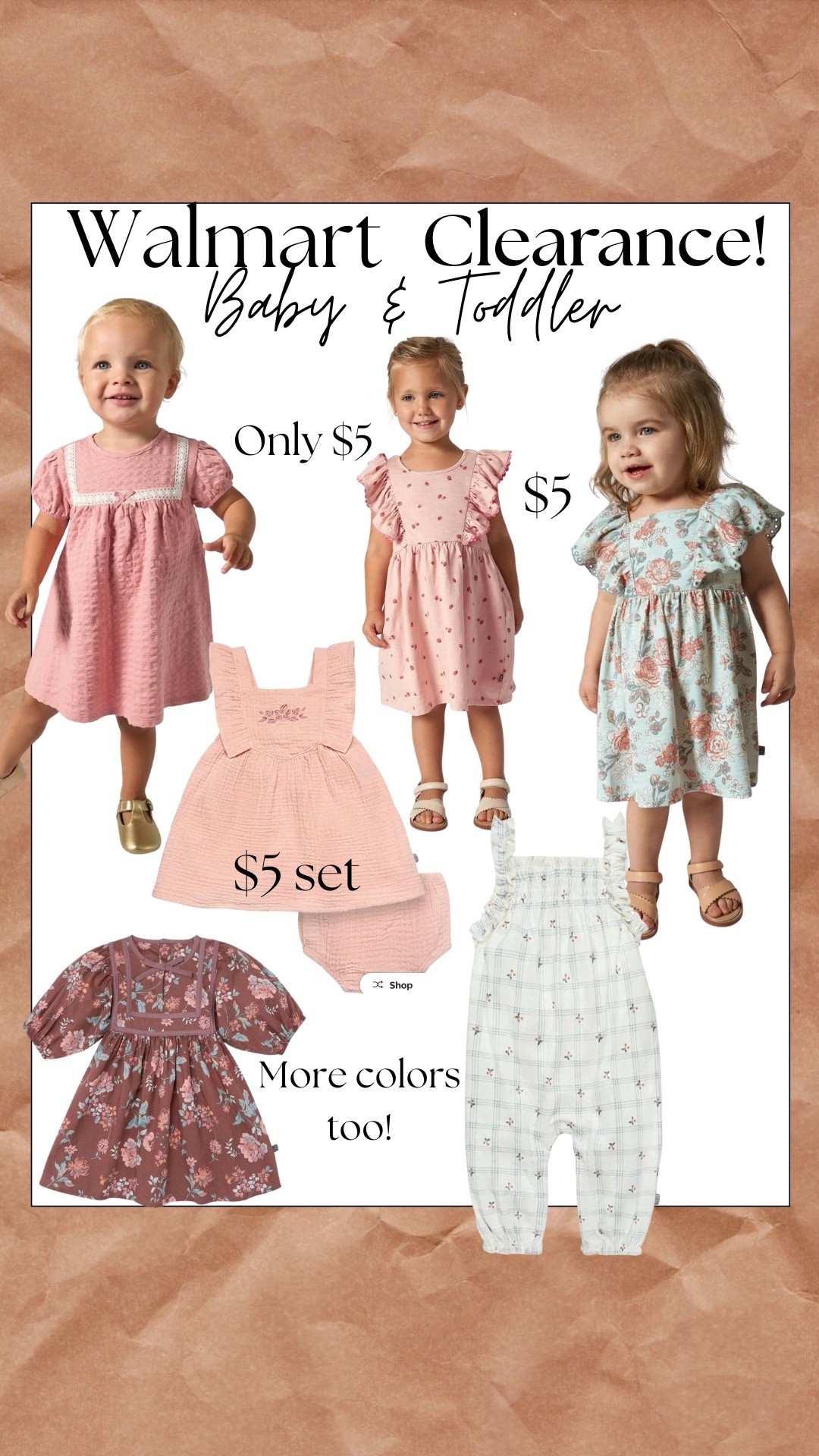 Lots of baby and toddler clothes in clearance for just $5!!! I love this brand and literally ordered all of these. 

#LTKBaby #LTKKids