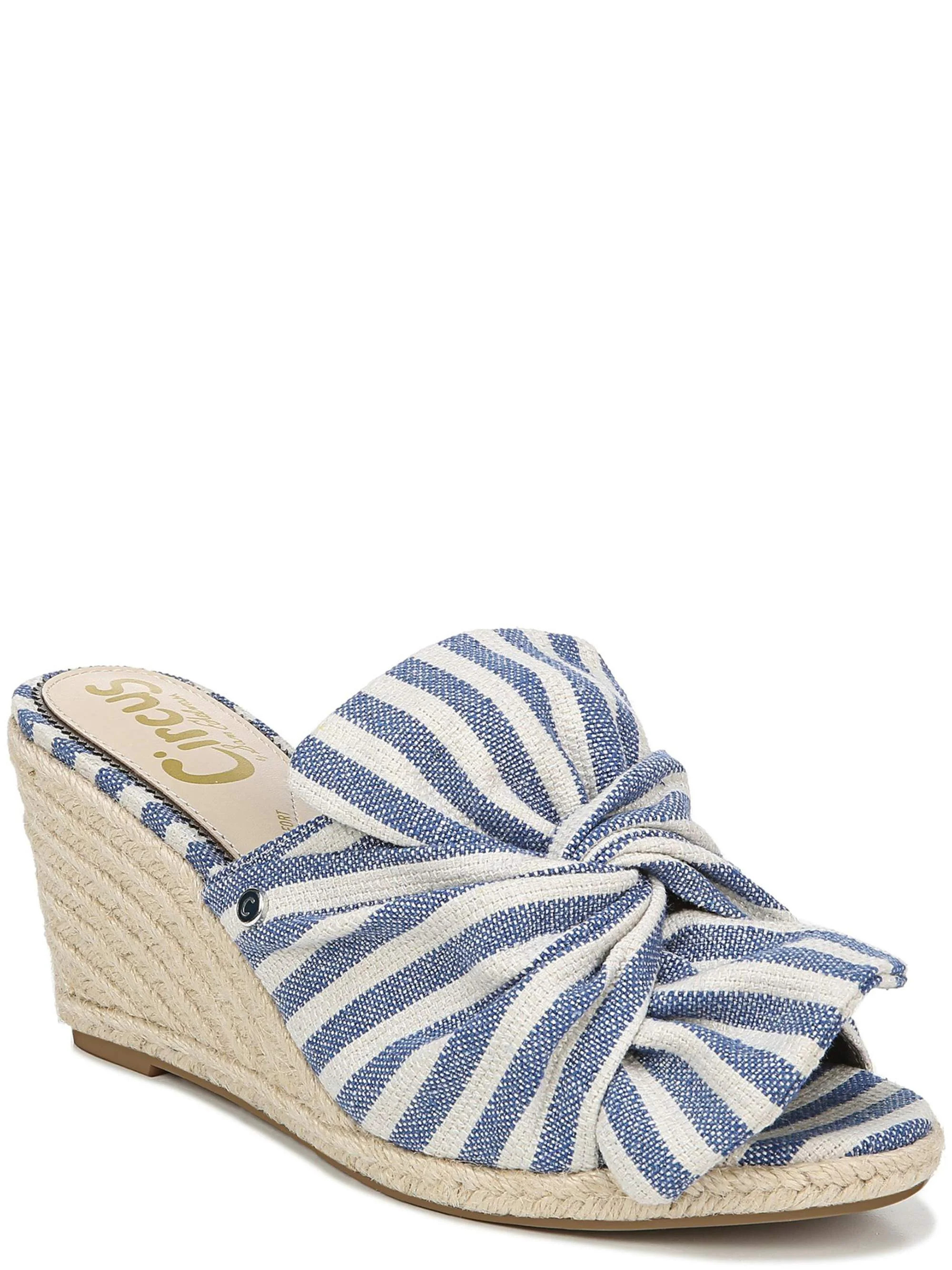 Women's Circus by Sam Edelman Palma Wedge Heel Mules | Walmart (US)