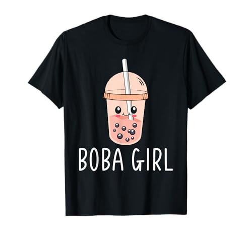 Boba Girl Bubble Tea Girl T-Shirt | Amazon (US)