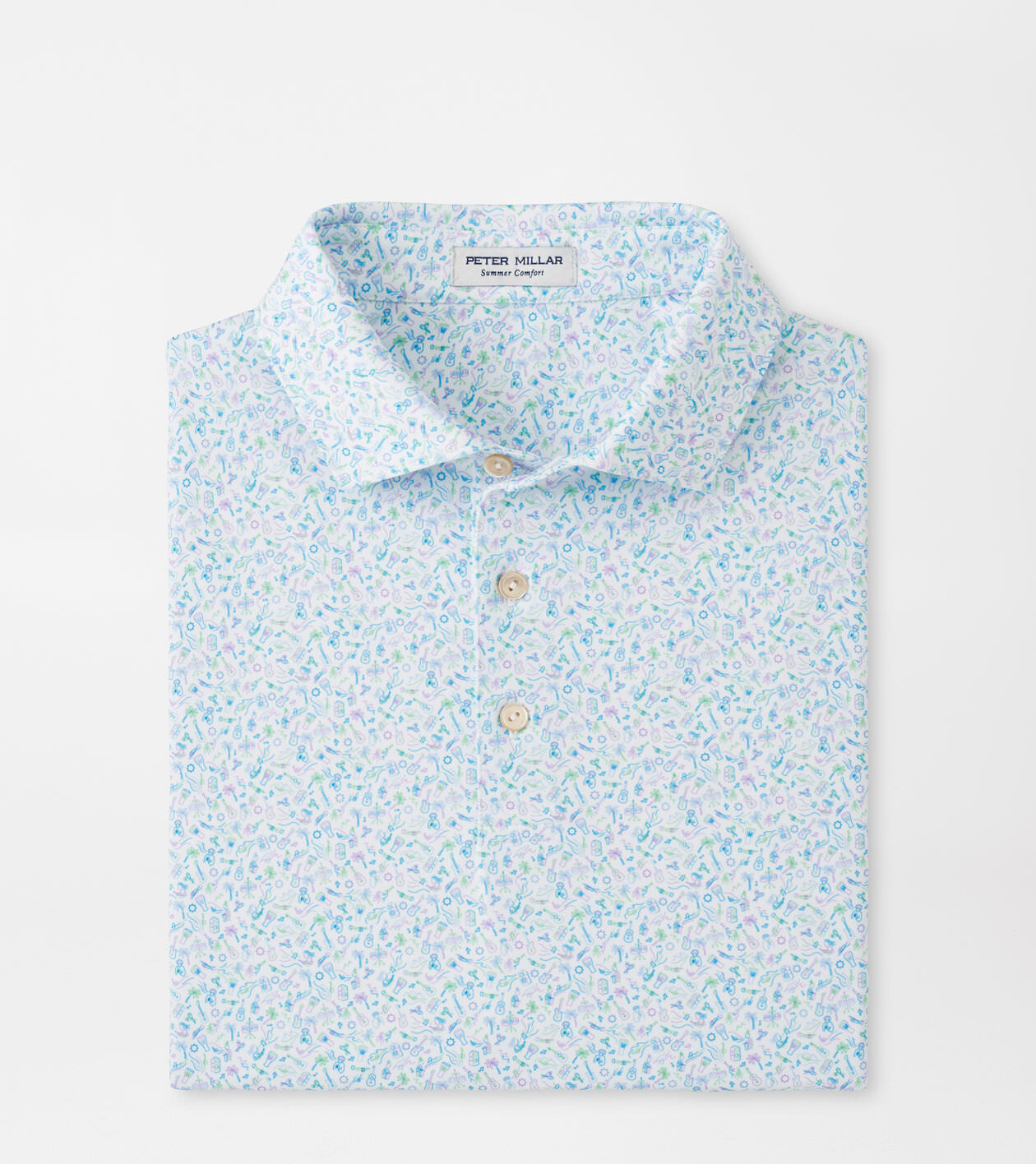 Island Jammin' Performance Jersey Polo | Peter Millar