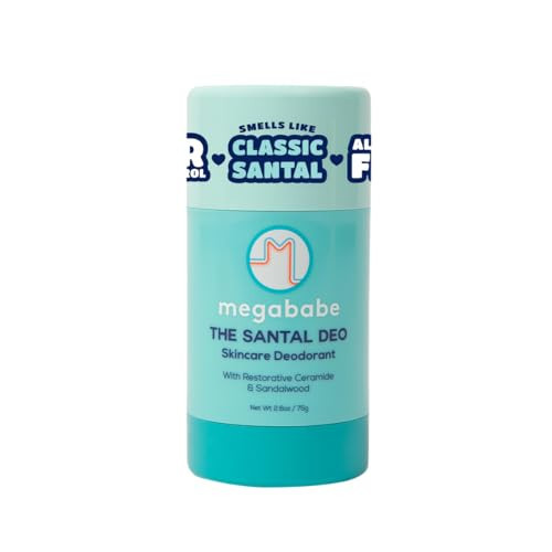 Megababe Santal Deo, Luxe Santal, 72Hr Protection, Aluminum-Free, 2.6 oz | Amazon (US)