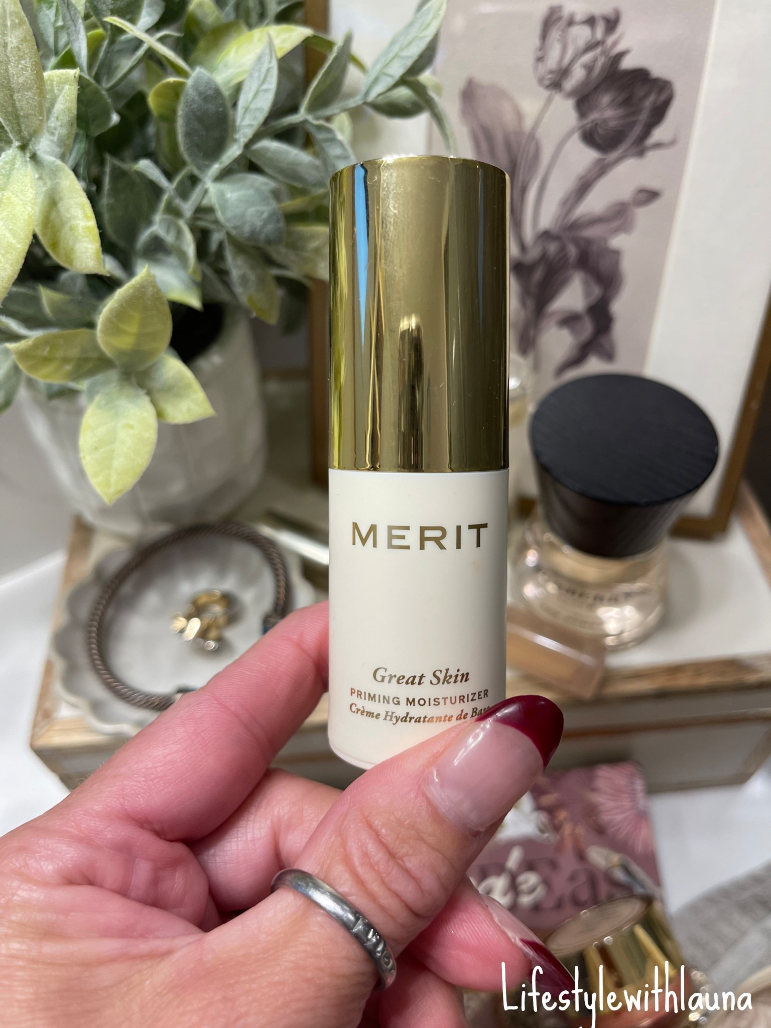 Merit Great Skin Primer Moisturizer. I usually don’t use a primer, but got this one from Merit for my daughter’s upcoming wedding. It was so good! It didn’t “ball up” under my foundation and left my skin with a smooth & hydrated look! I linked my Merit bronzer too!

#LTKParties #LTKOver40 #LTKBeauty