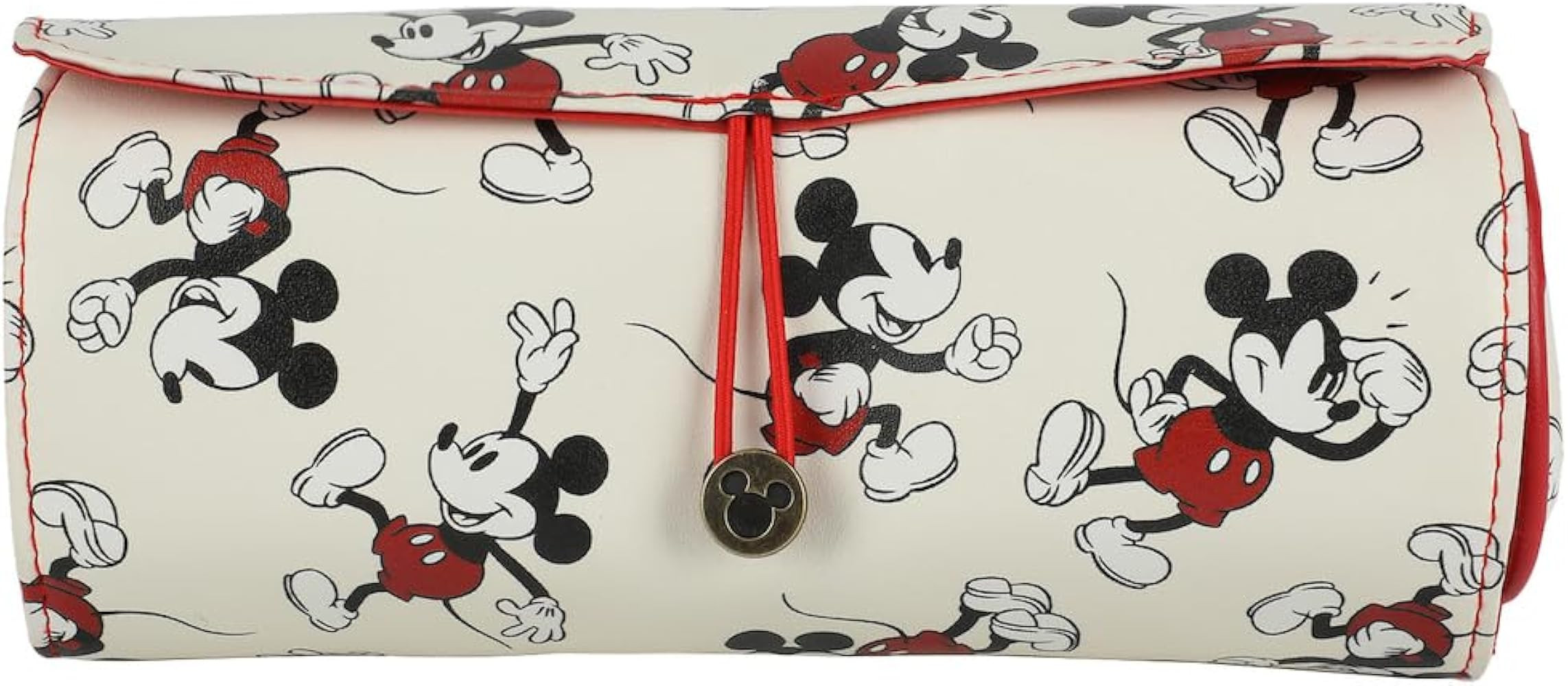 Disney Mickey Mouse Roll-Top Hanging Toiletry Makeup Bag | Amazon (US)
