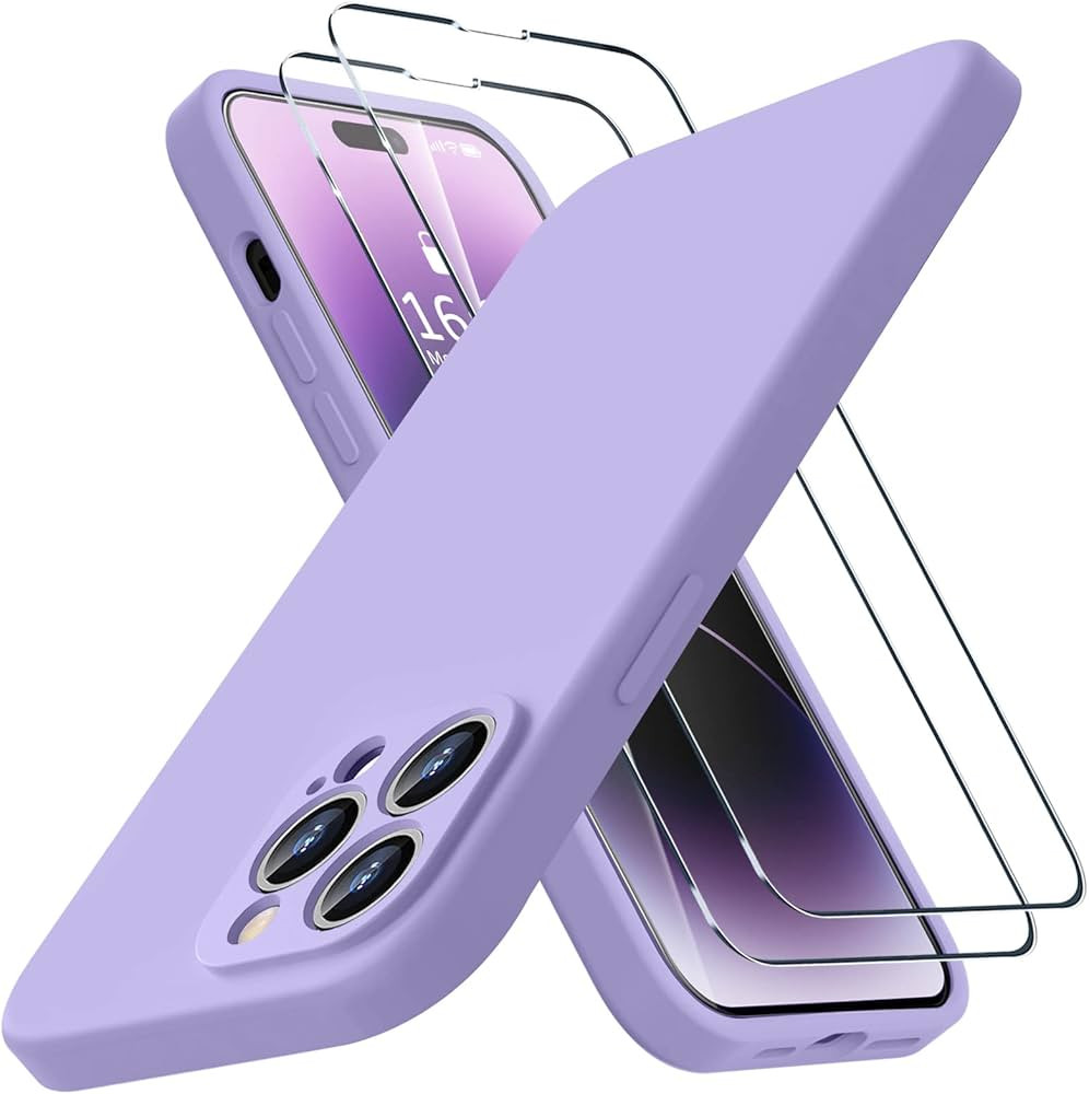 BossKiss Compatible with iPhone 14 Pro Max Case 6.7 inch, Premium Liquid Silicone Case [Velvety T... | Amazon (US)