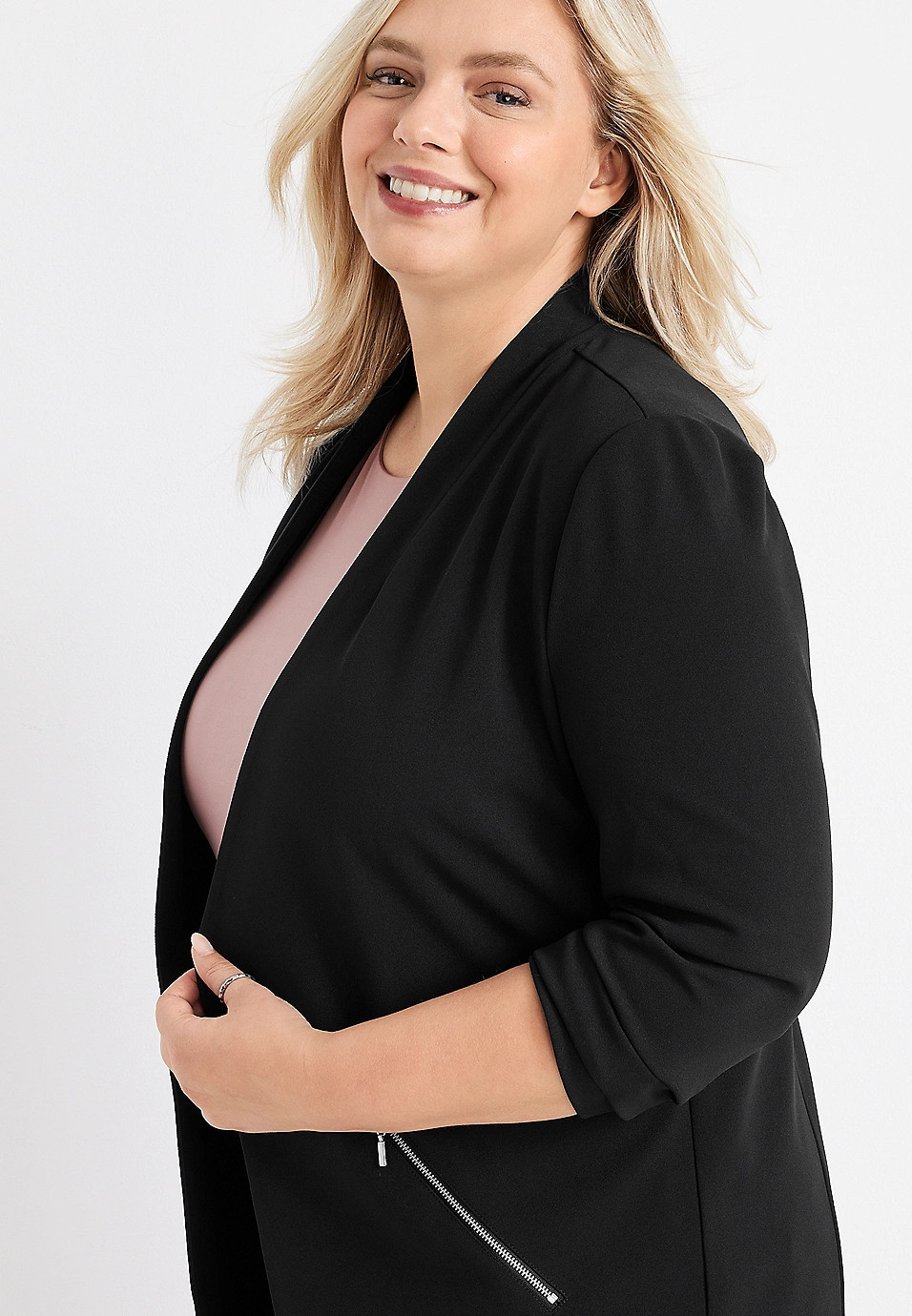 Plus Size Ever Go Blazer | Maurices