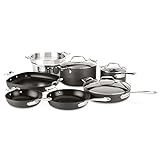 Amazon.com: All-Clad Essentials Nonstick Hard Anodized Cookware Set, 10-Piece, Black: Home & Kitc... | Amazon (US)