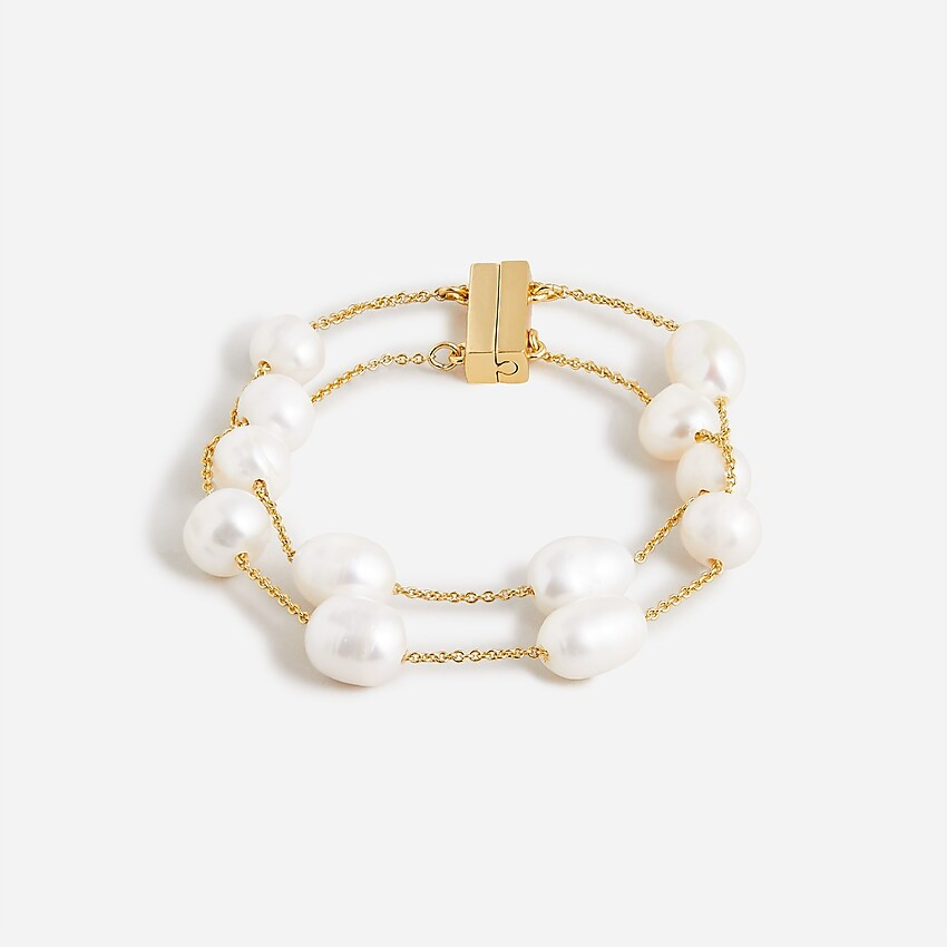 Layered freshwater pearl bracelet | J. Crew US