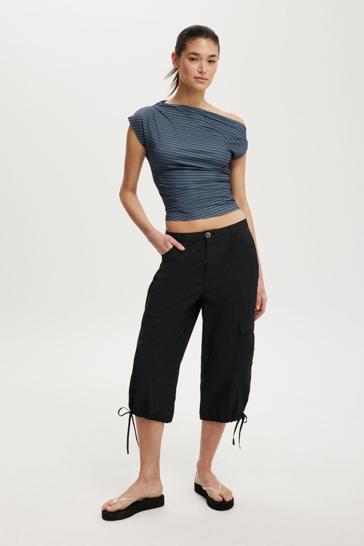 Georgie Off Shoulder Short Sleeve | Cotton On (US)