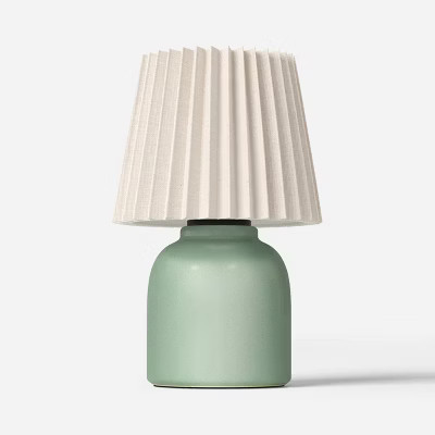 Mini Lamp Ceramic Versatile Green - Room Essentials™ | Target