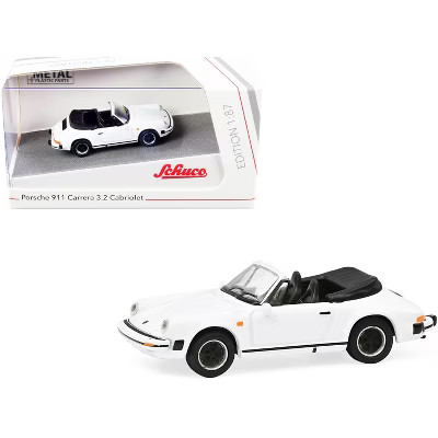 Porsche 911 Carrera 3.2 Cabriolet White 1/87 (HO) Diecast Model Car by Schuco | Target