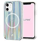 LuMee Halo by Paris Hilton - Holographic - Light Up Selfie Case for iPhone 12 Mini (5G) - Front & Re | Amazon (US)