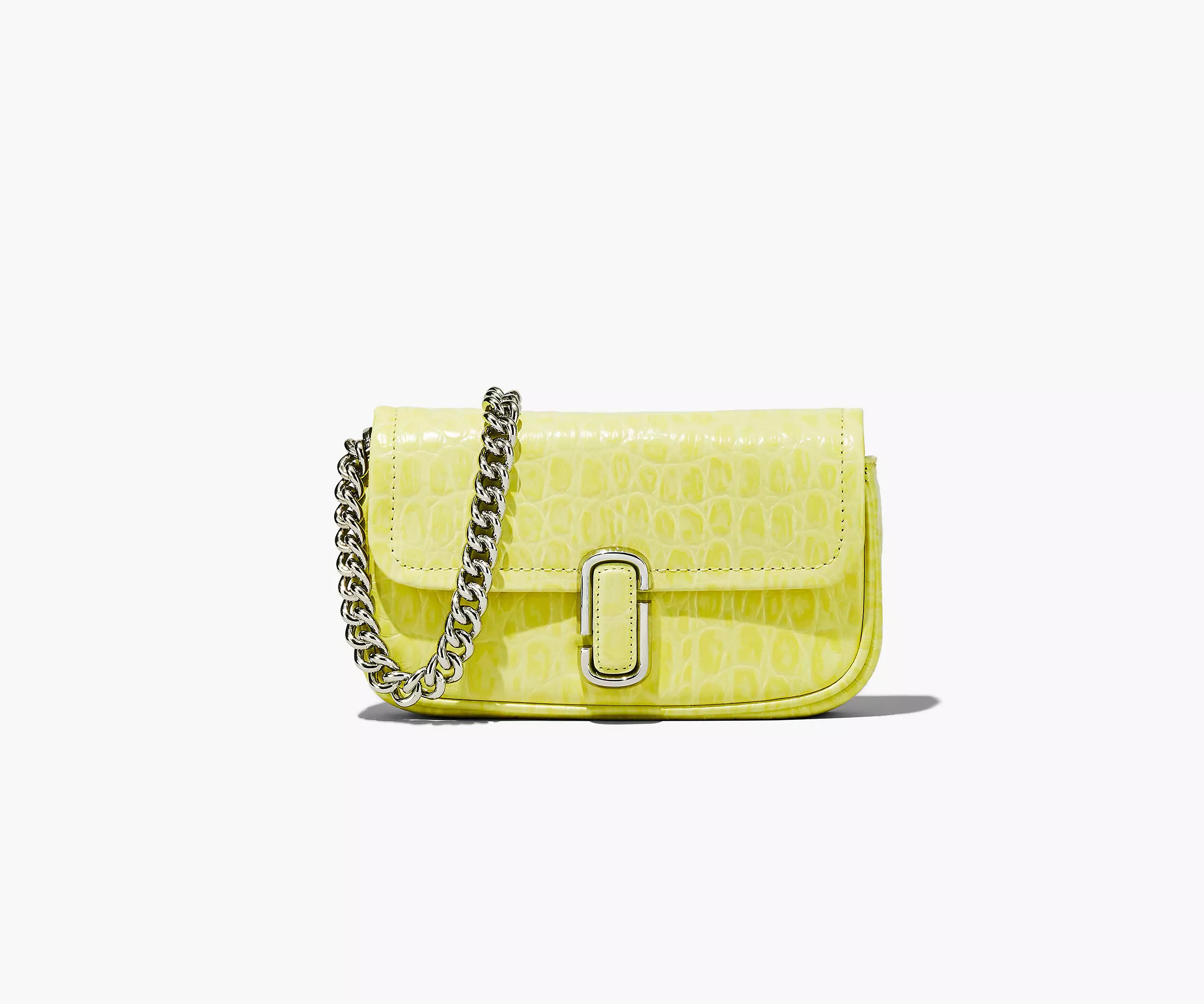 The Croc-Embossed J Marc Mini Bag | Marc Jacobs