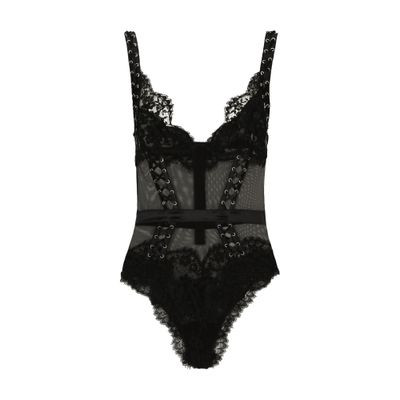 Lace and tulle bodysuit | 24S (APAC/EU)