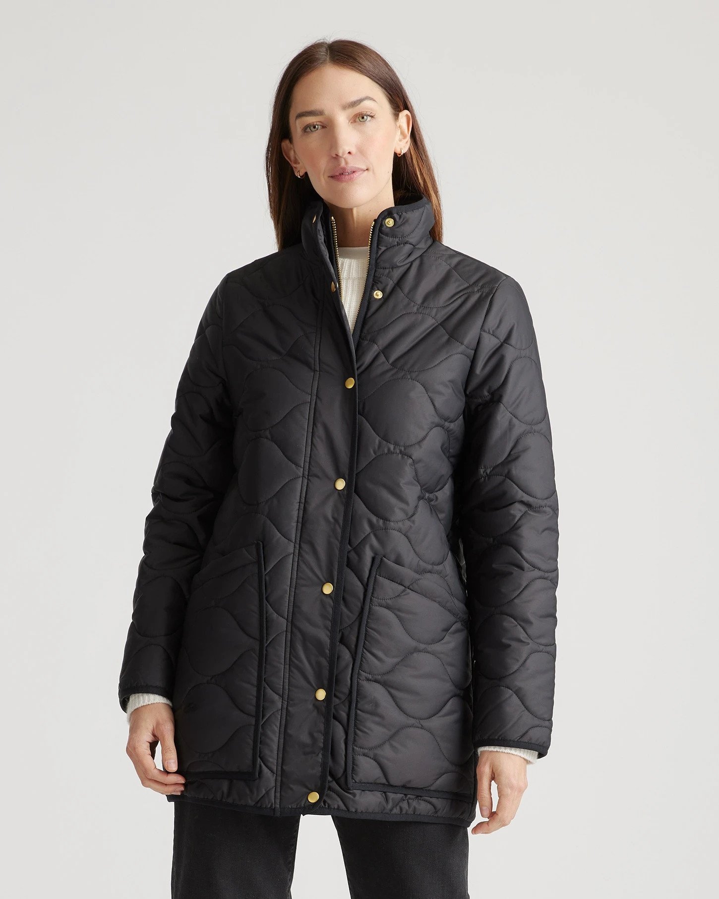 Featherless Quilted Long Puffer Jacket | Quince