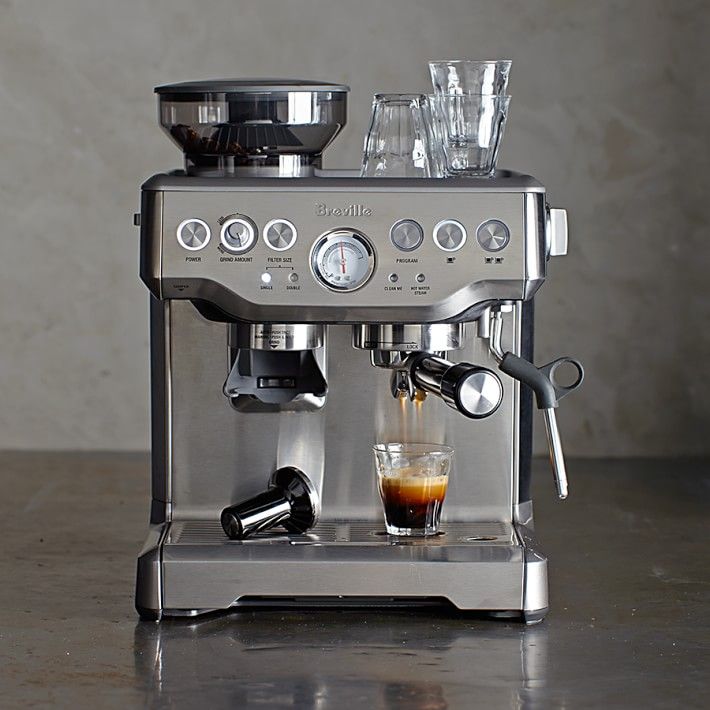 Breville Barista Express Espresso Maker, Model # BES870XL | Williams-Sonoma