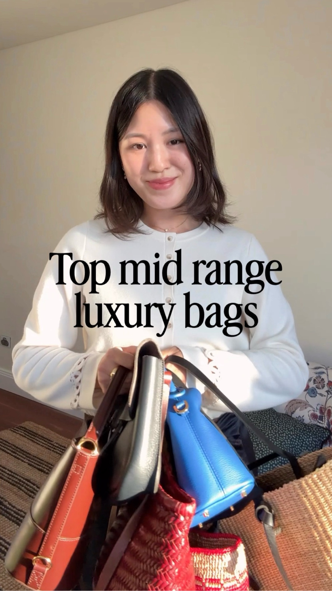 1. Gary Mini Bag
2. Rouje basket bag (called Martino, also linked on my stories)
3. Elleme Madeleine Bag (Azure Blue)
4. Bleu de Chauffe bag (Cartouche Cartridge bag)
5. Dragon Diffusion bag
6. Muun (search Zorro bag) or similar linked 