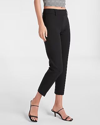 Mid Rise Soft & Sleek Ankle Pant | Express