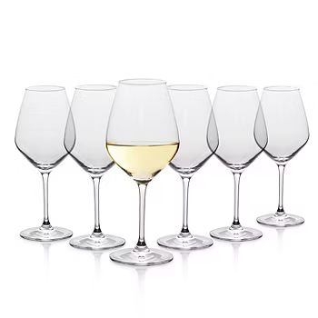 Table 12 Set 6-pc. White Wine Glass | JCPenney