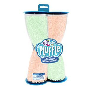 Educational Insights Pluffle Twist Glow-in-the-Dark Playfoam in Green/Orange | Michaels® | Michaels Stores