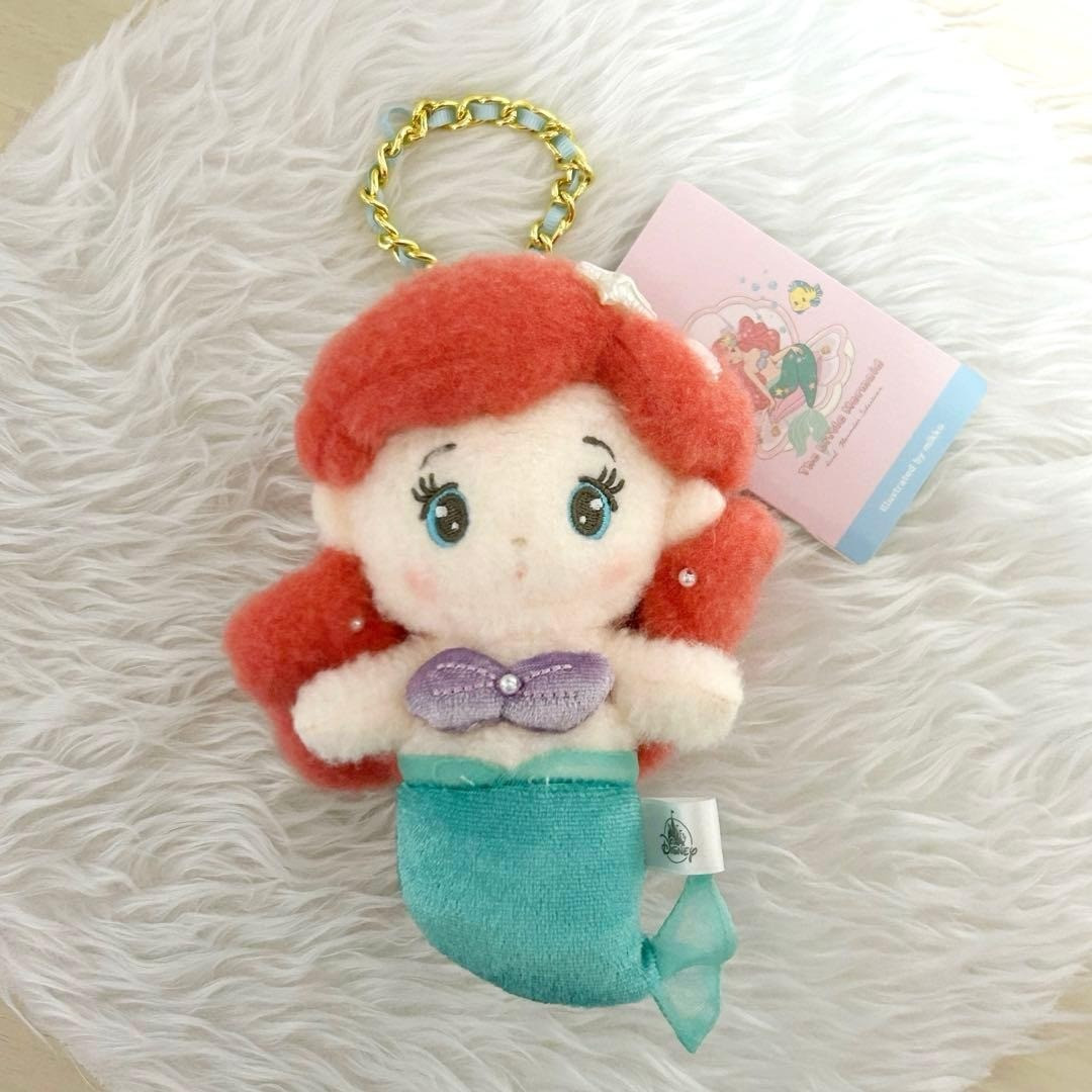 Tokyo Disney Store Ariel Plush Keychain Little Mermaid mikko Japan Exclusive | eBay | eBay US