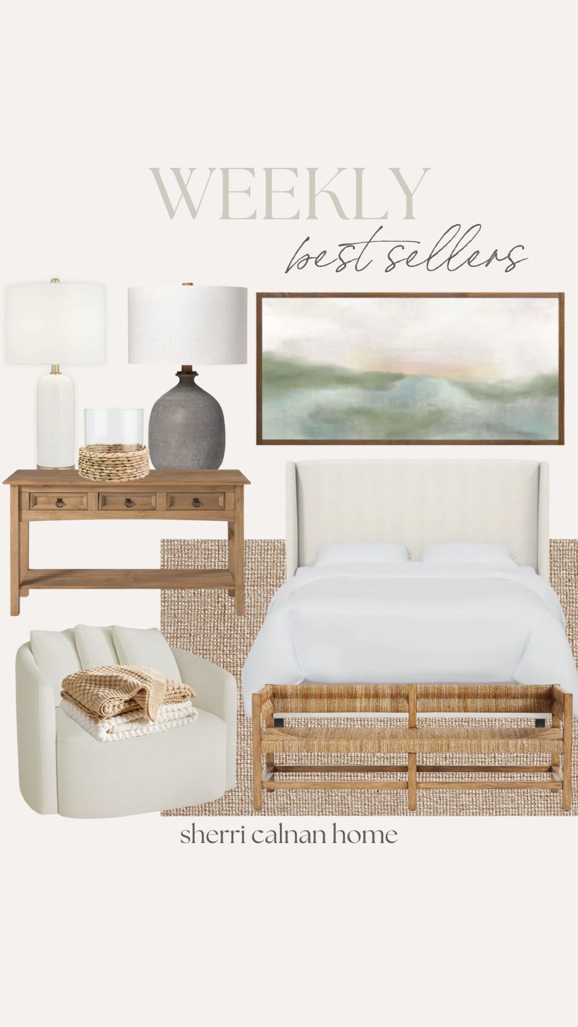 Weekly Best Sellers

Home finds  bedroom finds  home decor  bedroom finds  bedroom decor  home decorating  Sherricalnan  sherricalnanhome

#LTKHome #LTKFindsUnder50 #LTKFindsUnder100