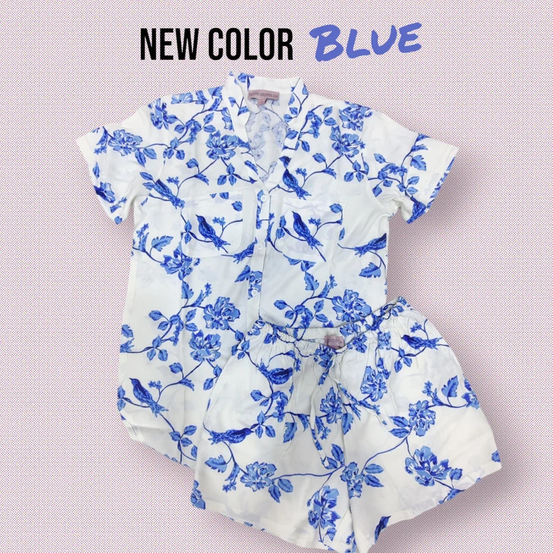 Bride Pajamas Floral Pajamas Bridesmaid Pjs Bridal Party - Etsy | Etsy (US)