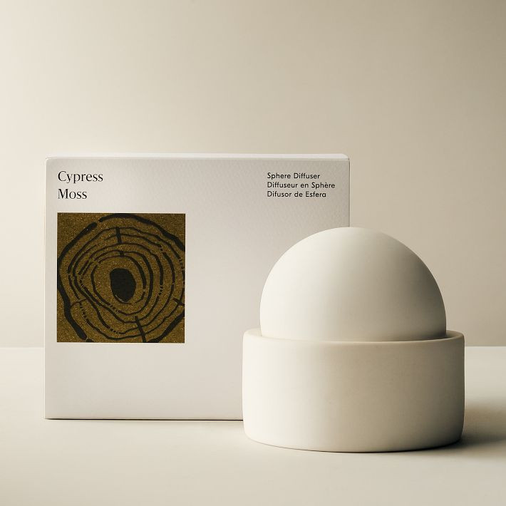West Elm Homescent Sphere Diffuser - Cypress Moss | West Elm (US)