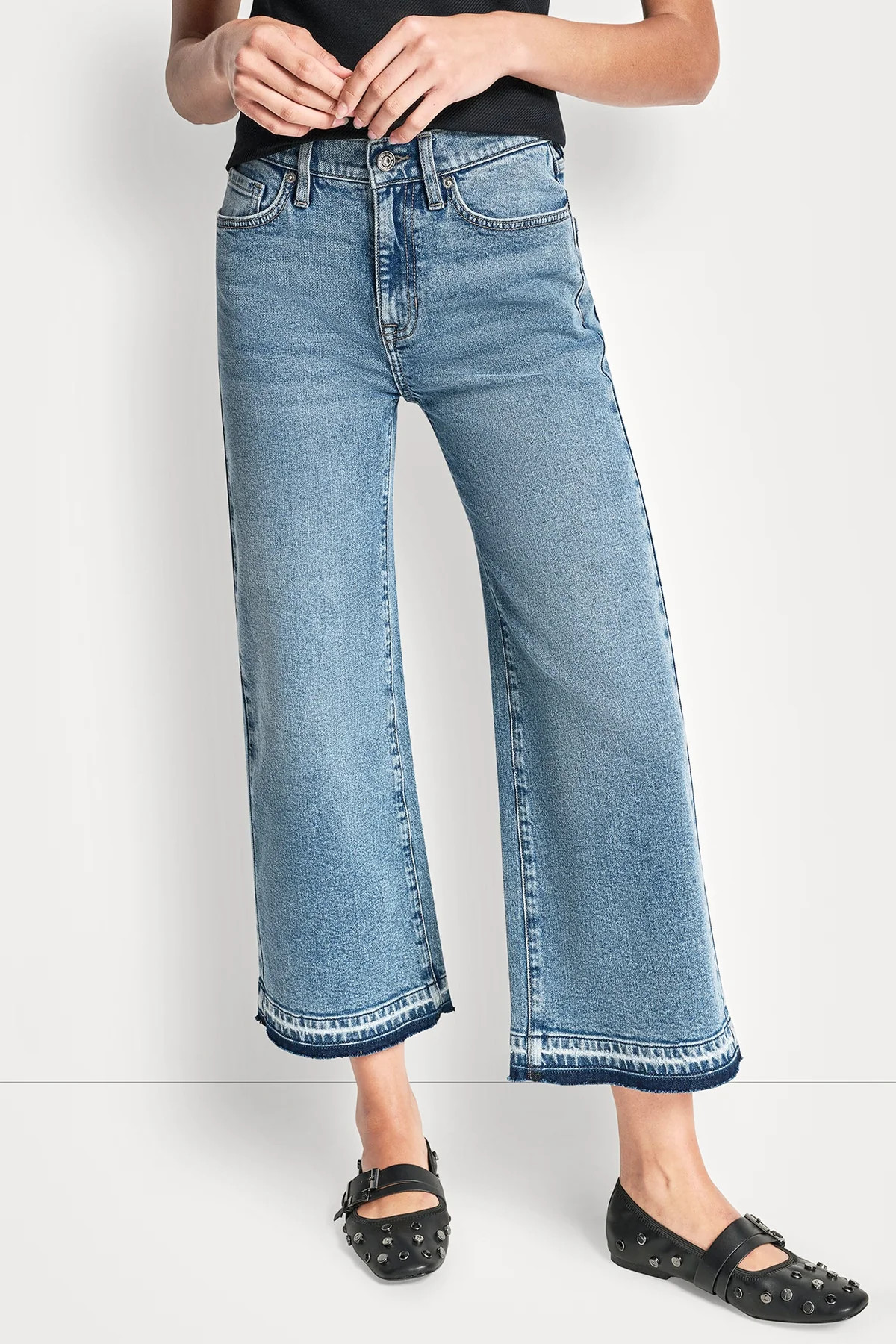 MID-RISE CROPPED WIDE LEG | DKNY