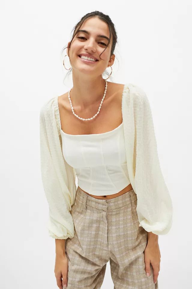 UO Claudia Blouse | Urban Outfitters (US and RoW)