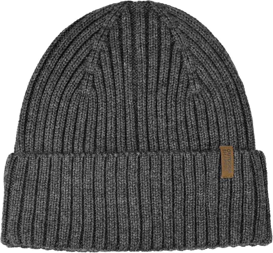OUTDOOR SHAPING Merino Wool Beanie for Men & Women, Unisex Daily Cuffed Plain Knit Hat, Soft Warm... | Amazon (US)