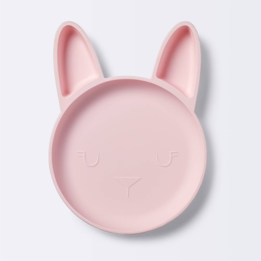 Silicone Rabbit Shaped Plate - Cloud Island | Target