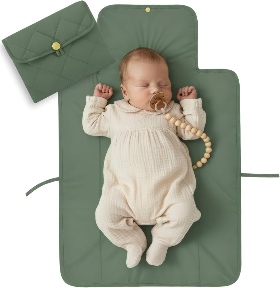 Portable Diaper Changing Pad - Soft and Easy to Clean Diaper Changing Mat for Babies - The Perfec... | Amazon (US)