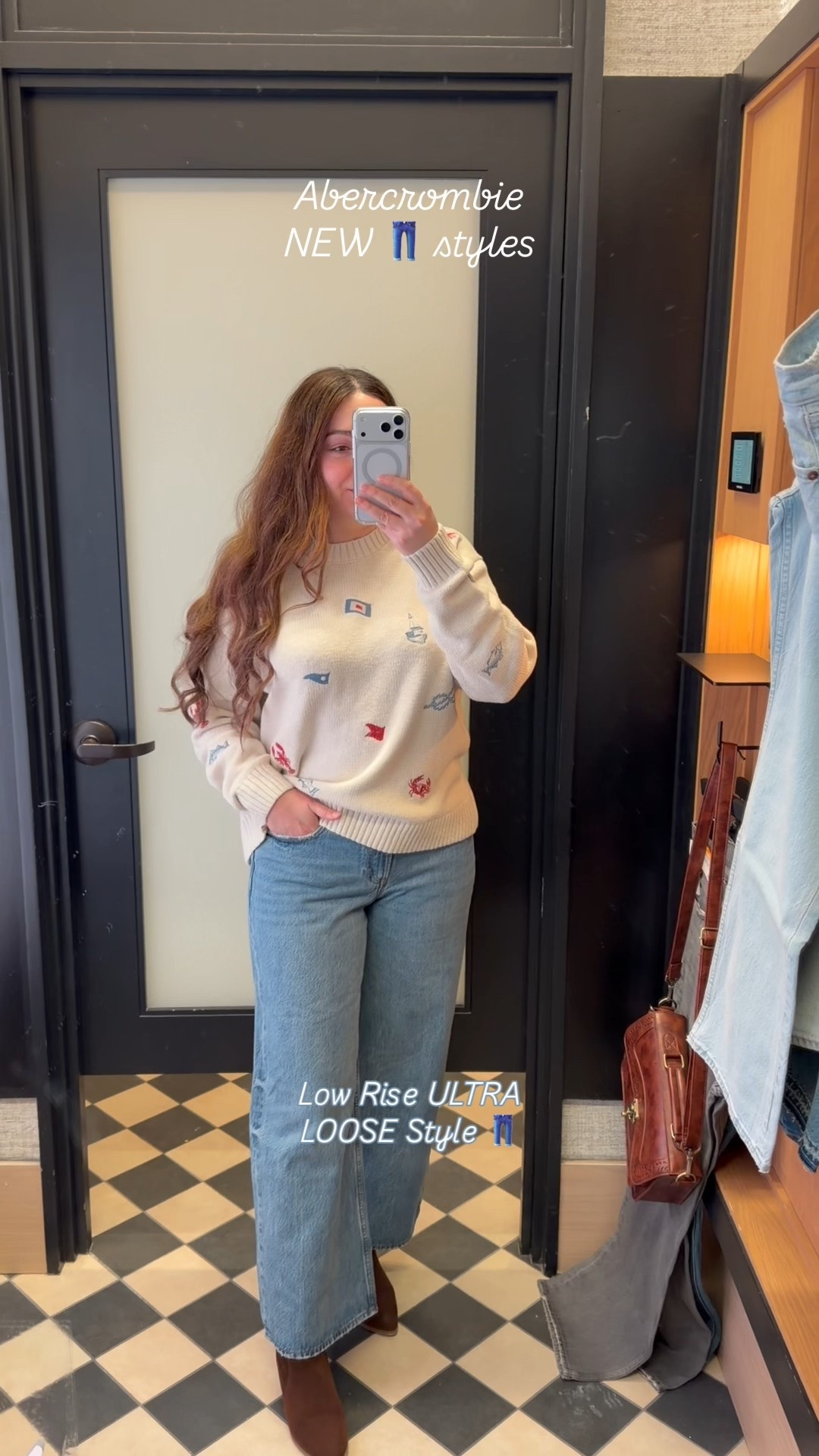 Abercrombie denim 👖 try-on.

Ultra loose jeans, high rise, loose fit jeans, mid rise, denim styles, a&f, millennial jeans, Gen Z jeans, dark wash denim

#jeanstryon #loosefitjeans #millennialstyle #fashionhaul #genzstyle

#LTKSeasonal #LTKootd #LTKSaleAlert