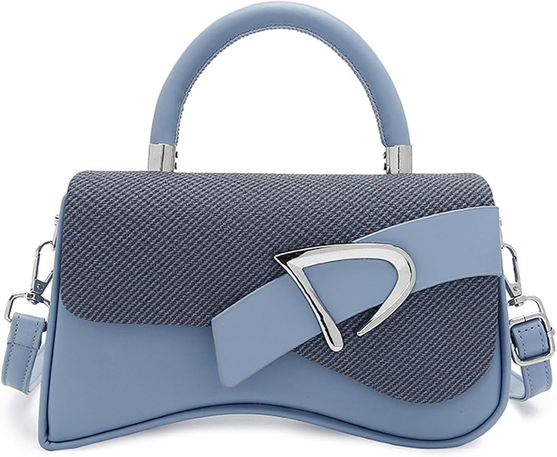 Women's Tote Handbag PU Leather Shoulder Bag Cute Crossbody Bags for Women with Removable Strap | Amazon (US)