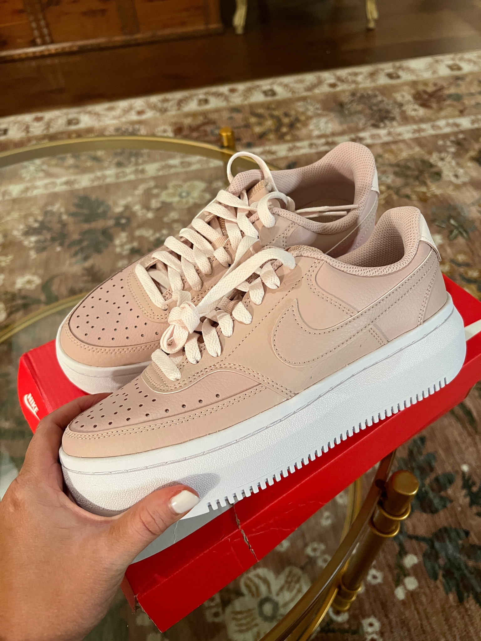 New sneaker alert! On sale and fully in stock in women’s sizes 5-12!

Love the platform! 

#LTKsalealert #LTKshoecrush