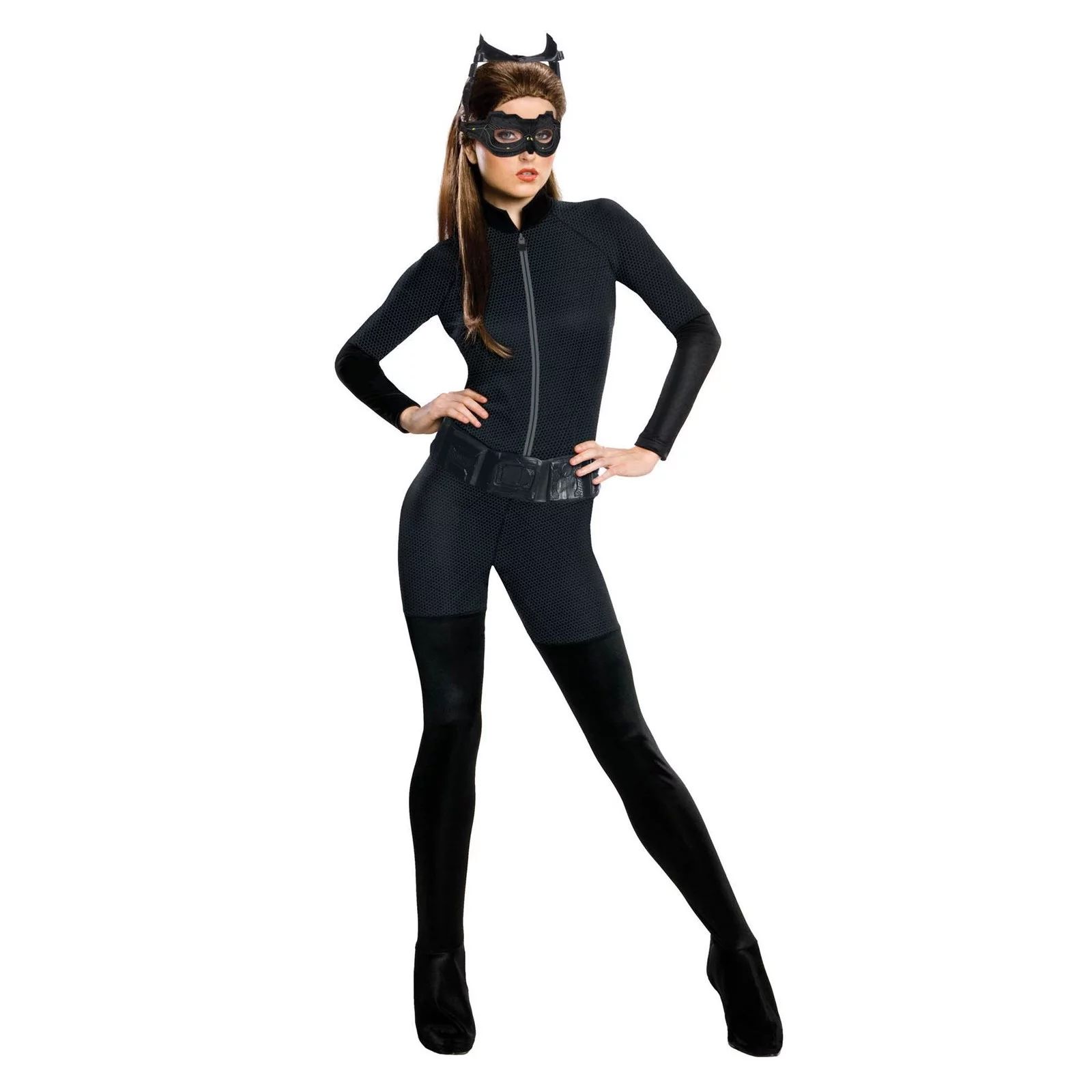 Catwoman Women's Halloween Fancy-Dress Costume for Adult, M - Walmart.com | Walmart (US)