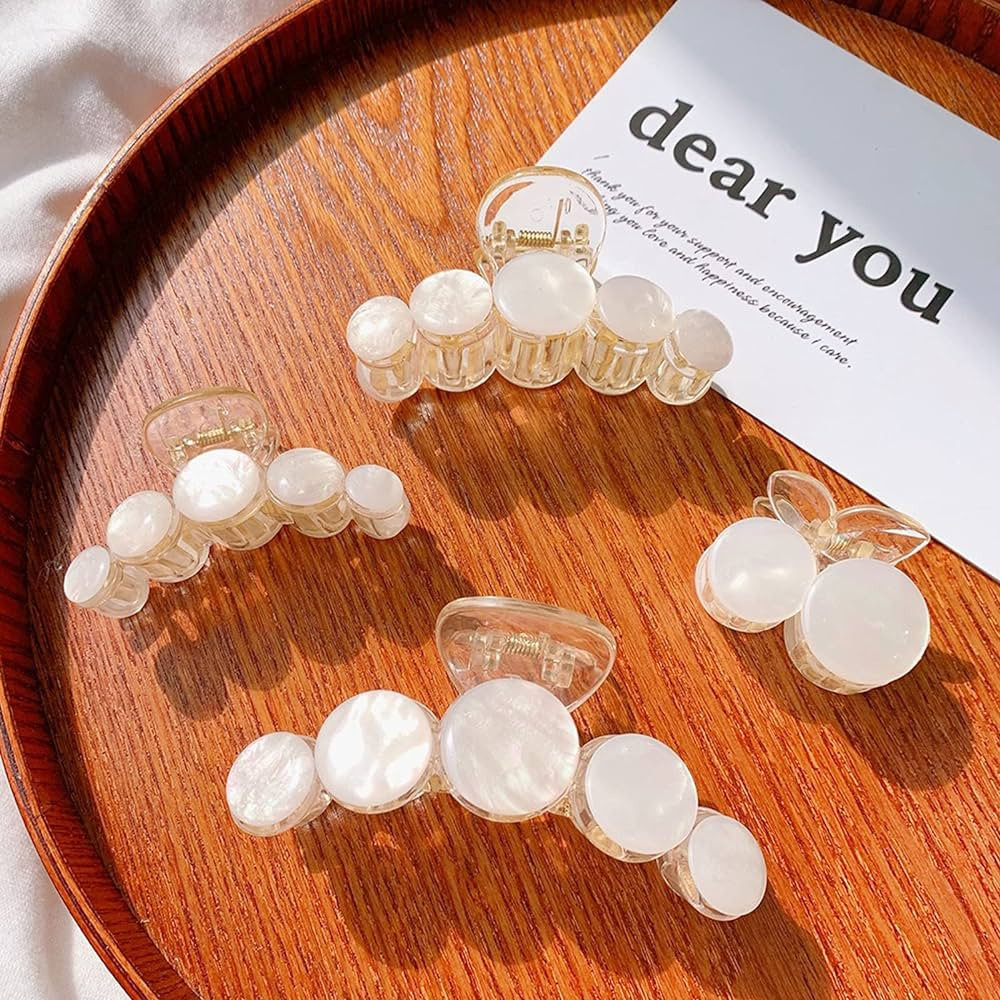 Agirlvct Hair Clips for Think Hair, Large Grip Hair Claw Clips, Non-slip Hair Catch Jaw Clamp, Ha... | Amazon (US)