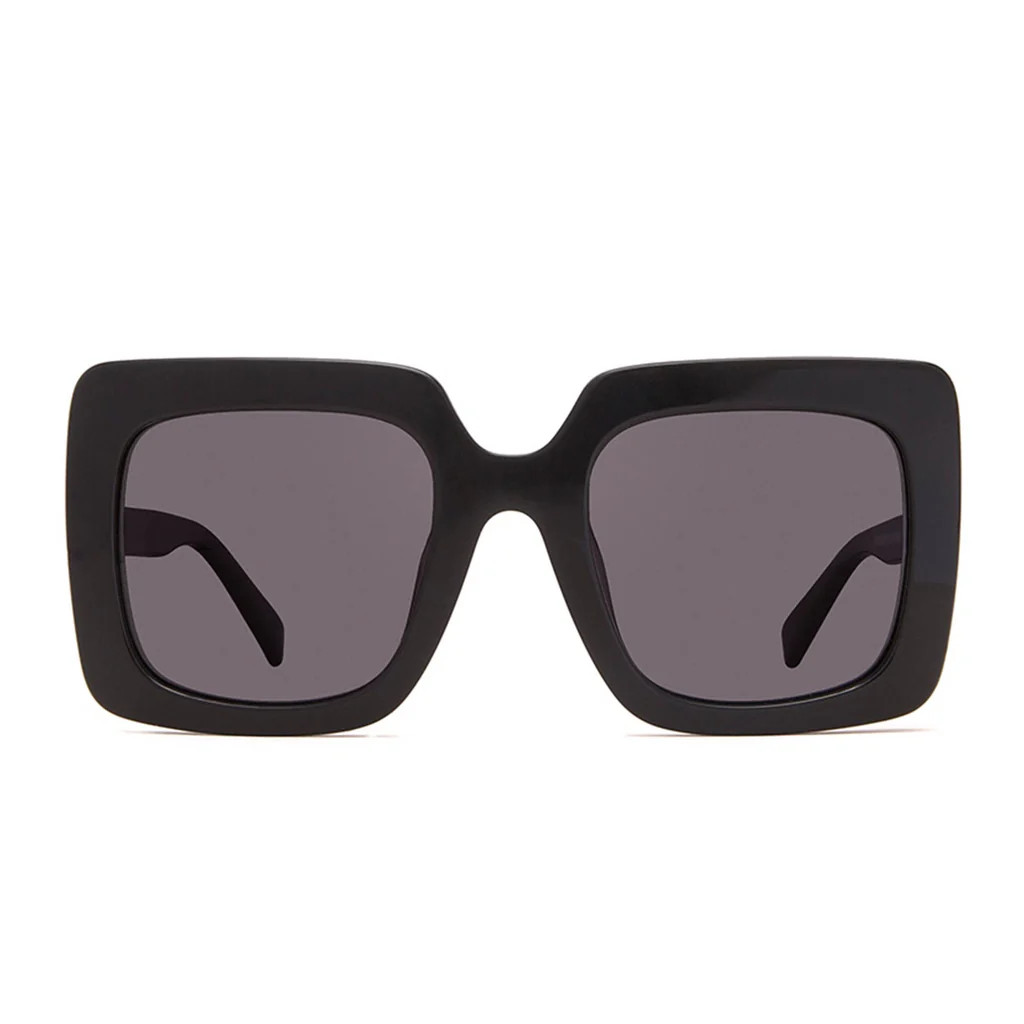 SASHA - BLACK + DARK SMOKE + POLARIZED | DIFF Eyewear