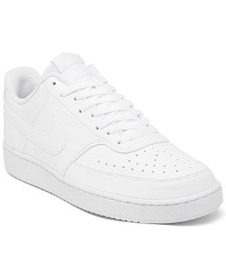 Nike Men's Court Vision Low Next Nature Casual Sneakers from Finish Line - Macy's | Macys (US)