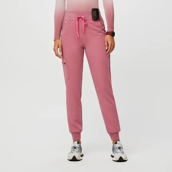 Women’s BCA High Waisted Zamora™ Jogger Scrub Pants 2.0 - Quartz · FIGS | FIGS