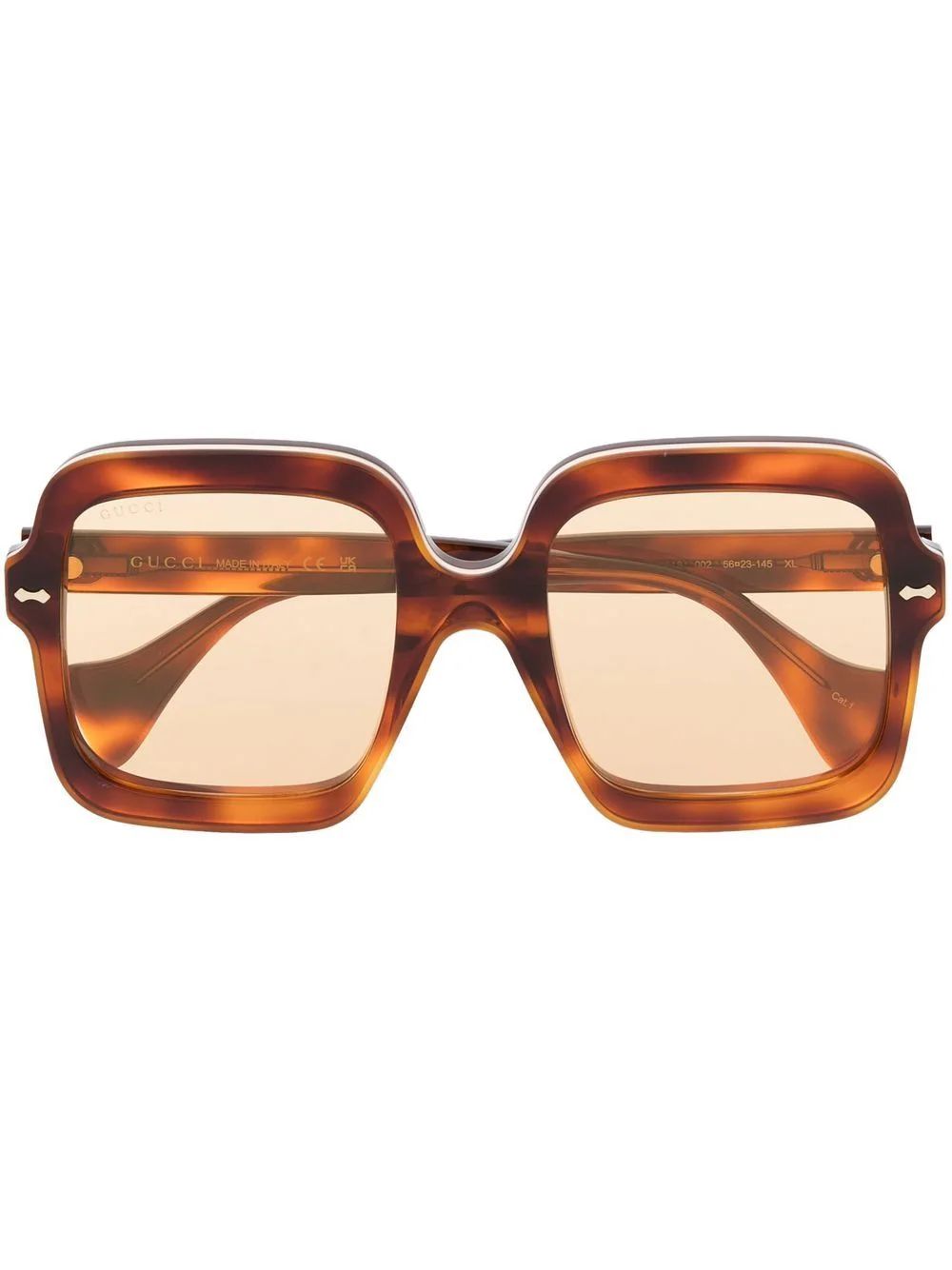 oversized square-frame sunglasses | Farfetch Global