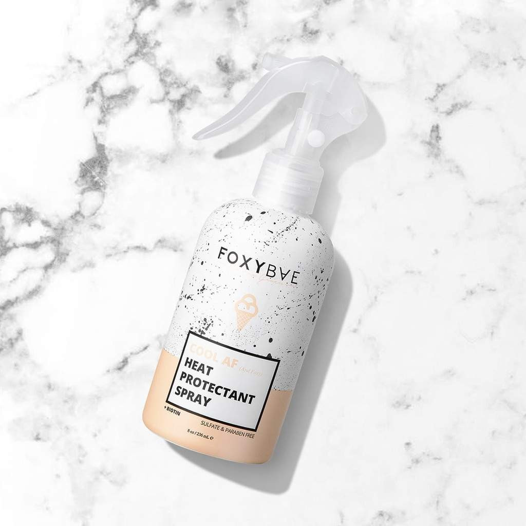 COOL AF HEAT PROTECTANT + BIOTIN | FoxyBae 